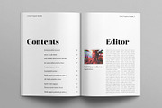 Modern Magazine Template, a Magazine Template by E-Type (Thumbnail 4 of 7)