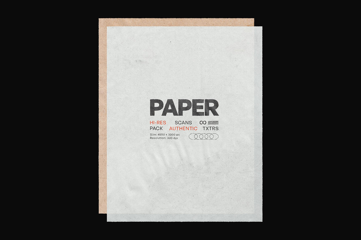 Retro Paper Textures, a Texture Graphic by Gromov Design (Photo 1 of 6)