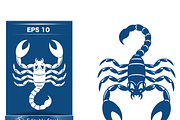 Stylized Scorpion Vector Art, an Object Illustration by CarWrap design (Thumbnail 1 of 3)