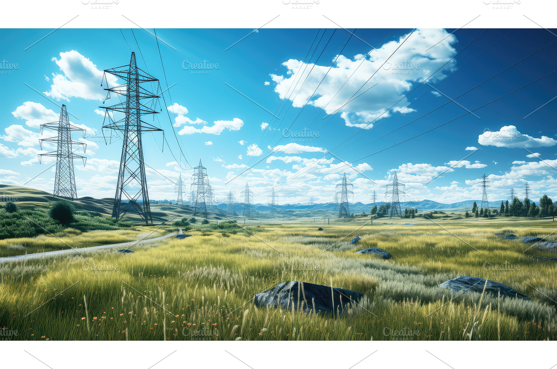 renewable water power plant ai, a Nature Photo by pikepicture