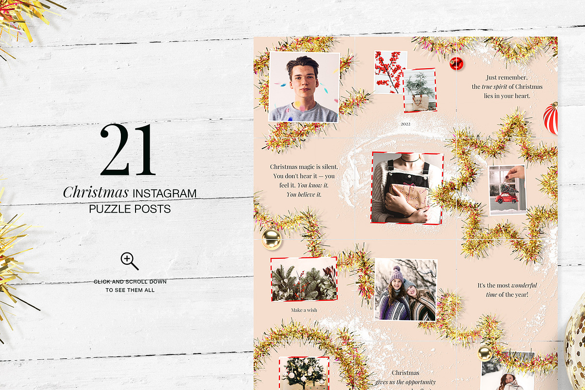 Christmas Instagram Puzzle | Canva, a Social Media Template by BigWeek (Photo 3 of 8)