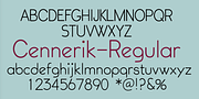 Cennerik, a Sans Serif Font by Ingrimayne Type (Thumbnail 8 of 11)