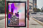 Warsaw Citylight Ad Bus Stop 13, an Advertising Mockup by Graphic Shelter (Thumbnail 4 of 9)