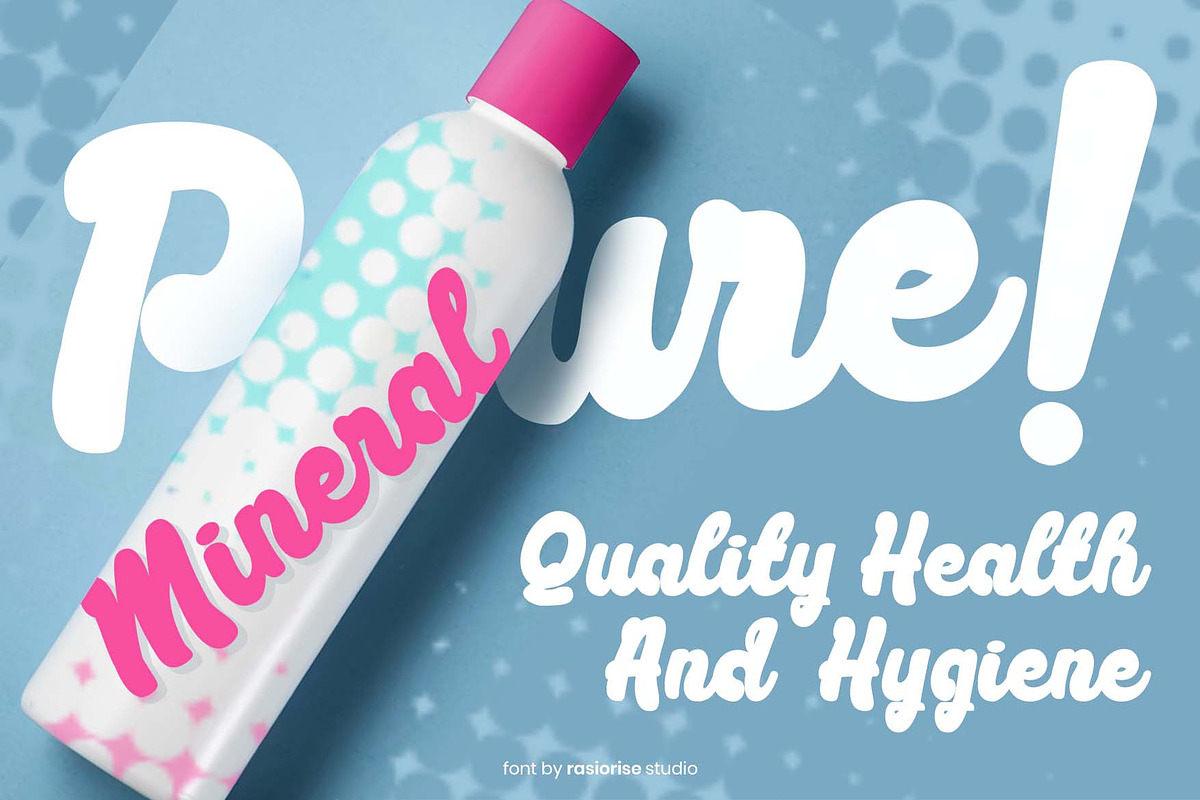 Oirena a Handwritten Funscript Font, a Handwritten Font by Rasiorise Studio (Photo 7 of 12)