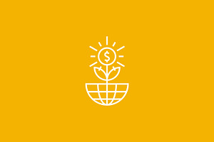 Gold Growth Flower Coin Logo, a Branding & Logo Template by Signatoro