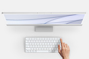 iMac 24-inches Mockups Bundle, a Books & Magazine Mockup by Smotrow Related (Thumbnail 8 of 9)
