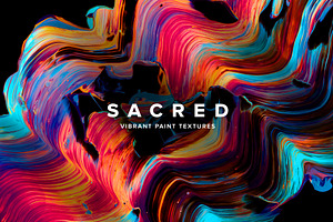 Sacred: Vibrant Paint Textures