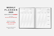 2025 Sunday Starts Planner Bundle, a Stationery Template by MNT-Creator (Thumbnail 3 of 10)