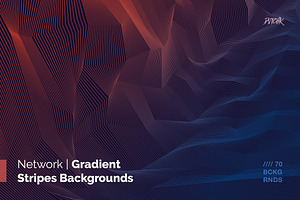 Network Gradient Stripes Backgrounds