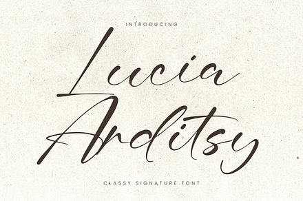 Lucia Arditsy Signature