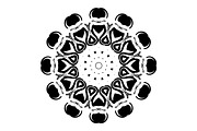Artistic Mandala Vector Collection, a Decorative Illustration by NJ Himel (Thumbnail 101 of 101)