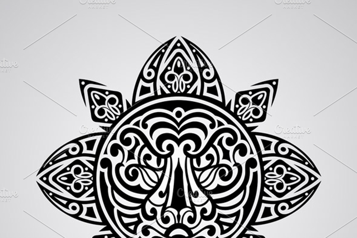 vector sun with tiger face in the ce preview 2