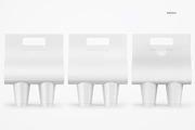 Coffee Cups and Holder Mockups Front, a Cups & Container Mockup by HelenStock (Thumbnail 8 of 9)