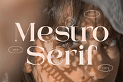 Mestro Serif || Modern Ligature, a Serif Font by ToniStudio (Thumbnail 7 of 10)