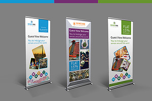 Hotel / Travel Roll-up Banner