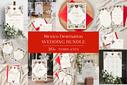 Mexico Otomi Wedding Bundle, a Templates & Theme by Akbaly (Thumbnail 1 of 20)