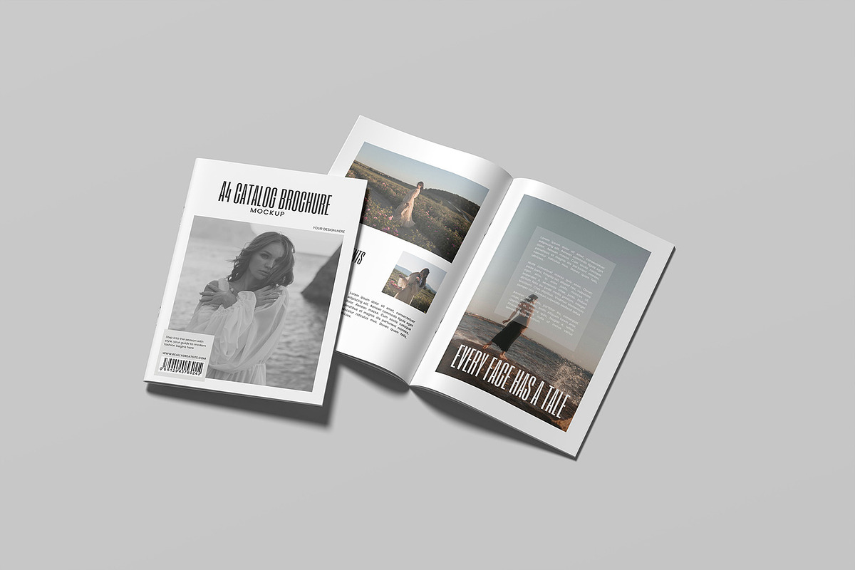 A4 Catalog Brochure Mockup, a Books & Magazine Mockup by ZifaraDesign (Photo 10 of 11)