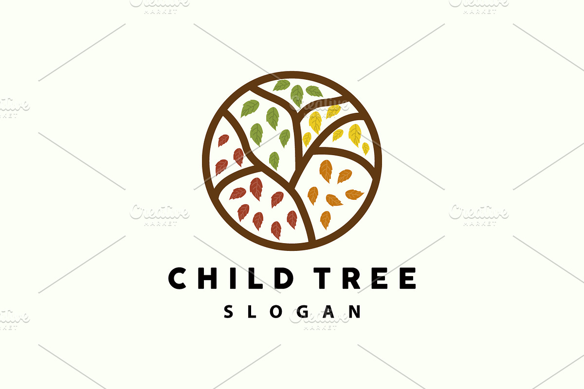 Tree Logo, Educational Playground, a Branding & Logo Template by Maylianaw28
