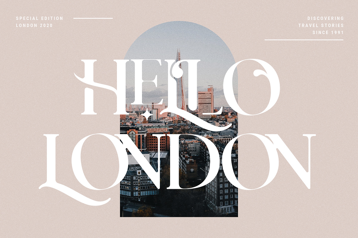 Charles - Chic Ligature Serif Font preview 5