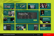 Empowering Powerpoint Presentation, a Presentation Template by VanillineGraph (Thumbnail 1 of 5)
