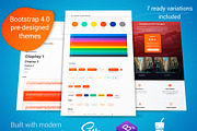 Bootstrap 4 Starter Kit Pro, a Bootstrap Template by Bootstraptor (Thumbnail 5 of 12)