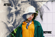 Old Printing Photo Effect, a Layer Style Add-On by WudelMbois Studio (Thumbnail 2 of 3)
