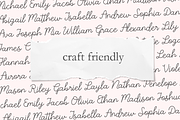 Simply Peaceful Thin Monoline Script, a Script Font by Kaya Fonts (Thumbnail 14 of 30)