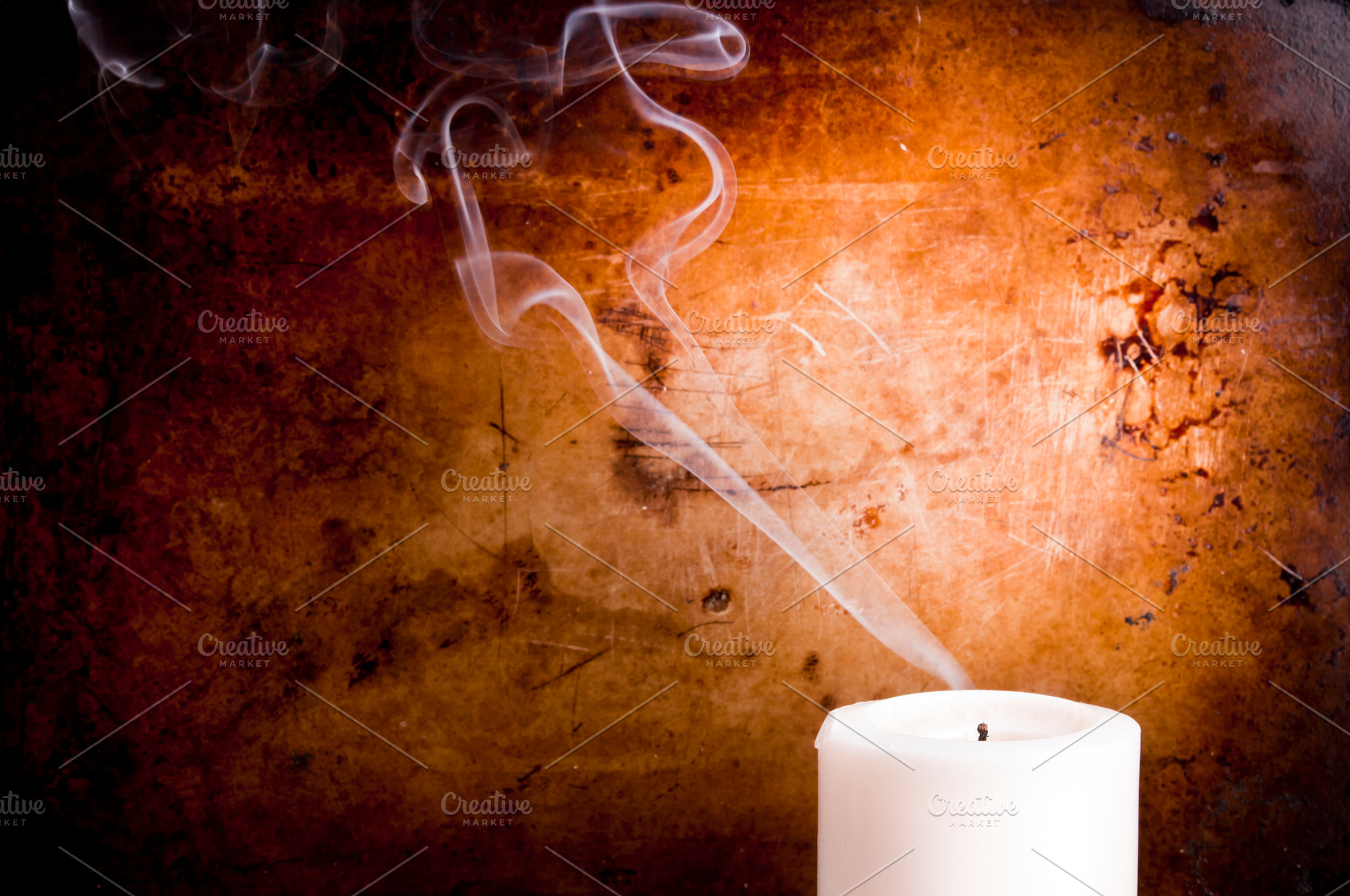 Candle Smoke Trails, a Background Photo by THP Creative