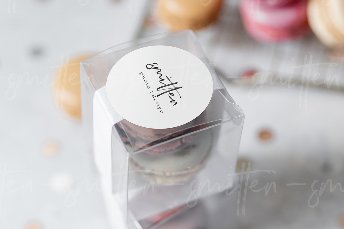 Macaron favor styled stock photo featuring stock photography, styled stock, a Food & Drink Photo by Smitten Photo & Design (Photo 2 of 2)