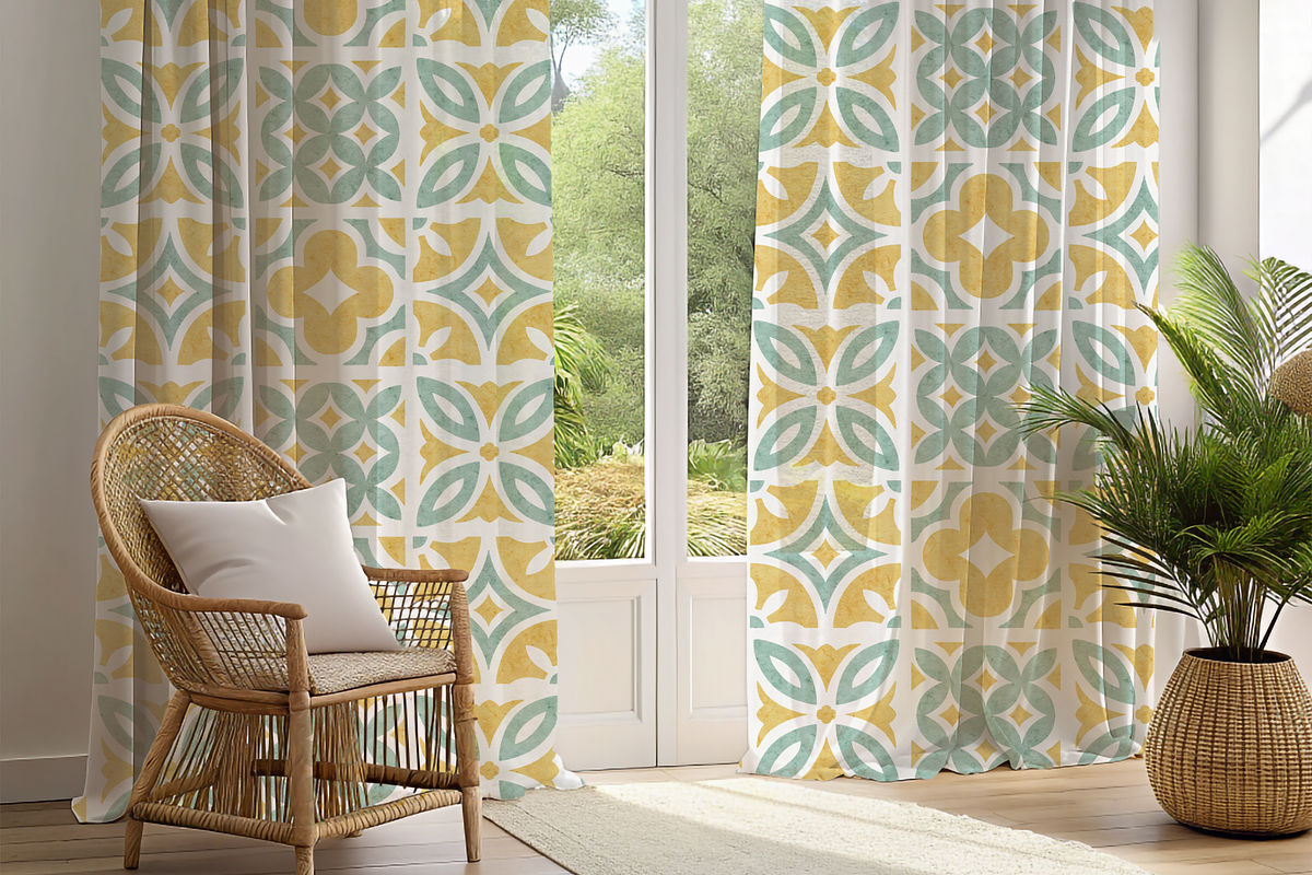 Sunlit Sage Mosaic Seamless Pattern, a Pattern Graphic by OwlAndFern (Photo 2 of 15)