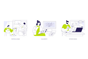 Creativity development isolated, an Education Illustration by Visual Generation