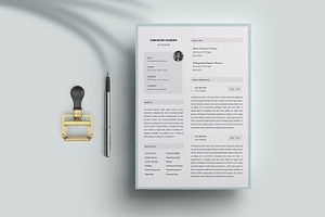 Resume and Cover Letter Template