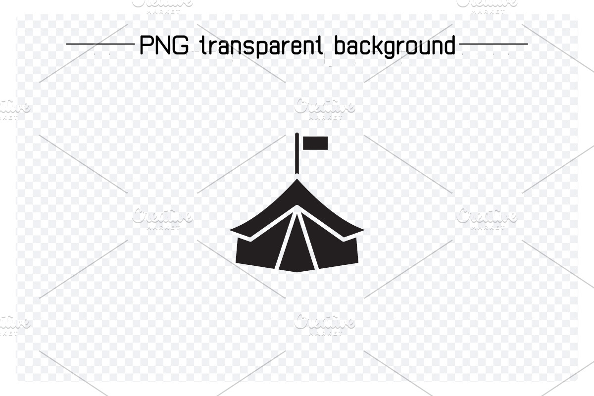 Canopy Dome Tent Icons Set, an Icon by Designfour (Photo 4 of 7)