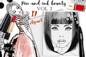 Pen-and-ink Beauty. VOL3