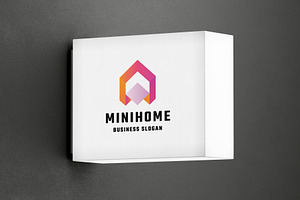Mini Home Real Estate Logo, a Branding & Logo Template by Design_Planet