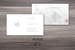 Abstract Business Card