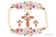 Rustic Wood Cross clipart, an Illustration by Sunflower Day Love (Thumbnail 2 of 5)