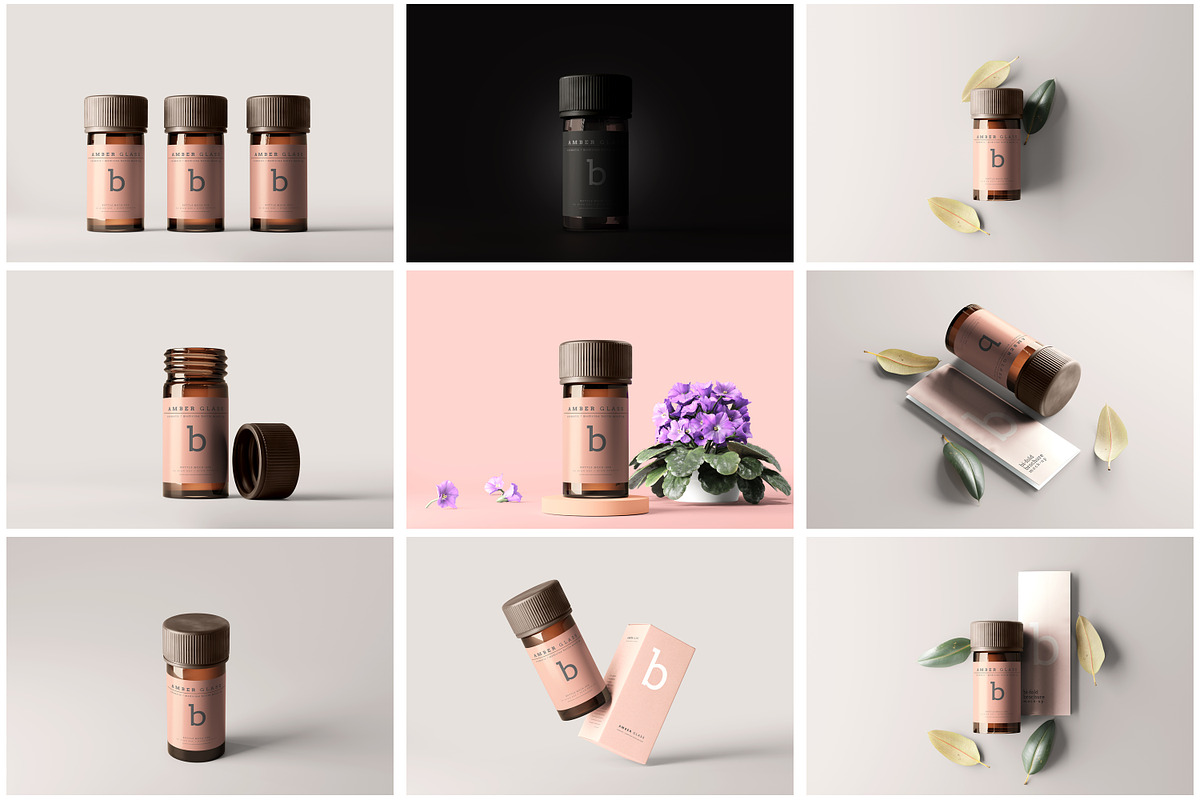 The Ultimate Bottle Mockup Bundle, a Cups & Container Mockup by pmvch (Photo 52 of 85)