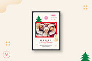 Festive Christmas Photo Cards, a Card Template by Vynetta (Thumbnail 4 of 5)