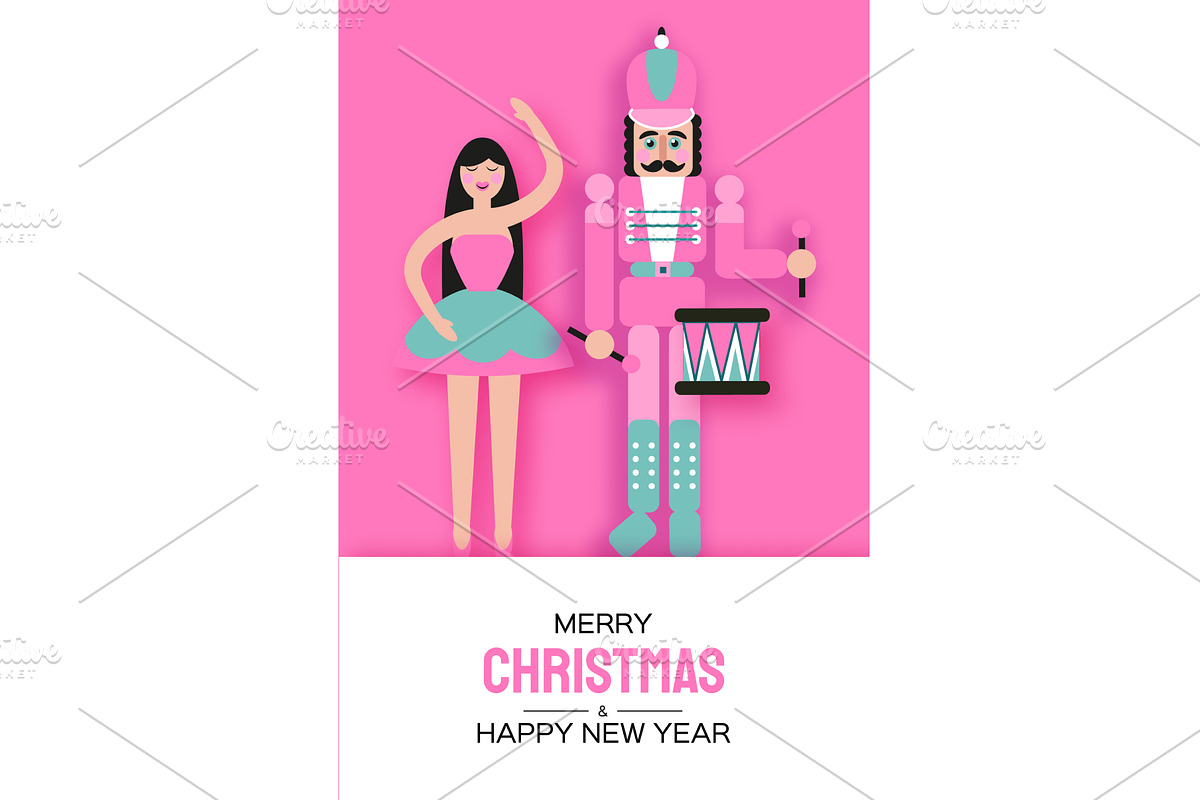 Sugar Christmas Nutcracker Clara, an Object Graphic by Masherdraws