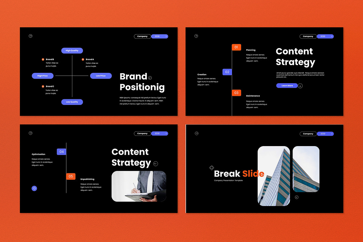 Company Profile Keynote PPT, a Presentation Template by graphicook (Photo 4 of 6)