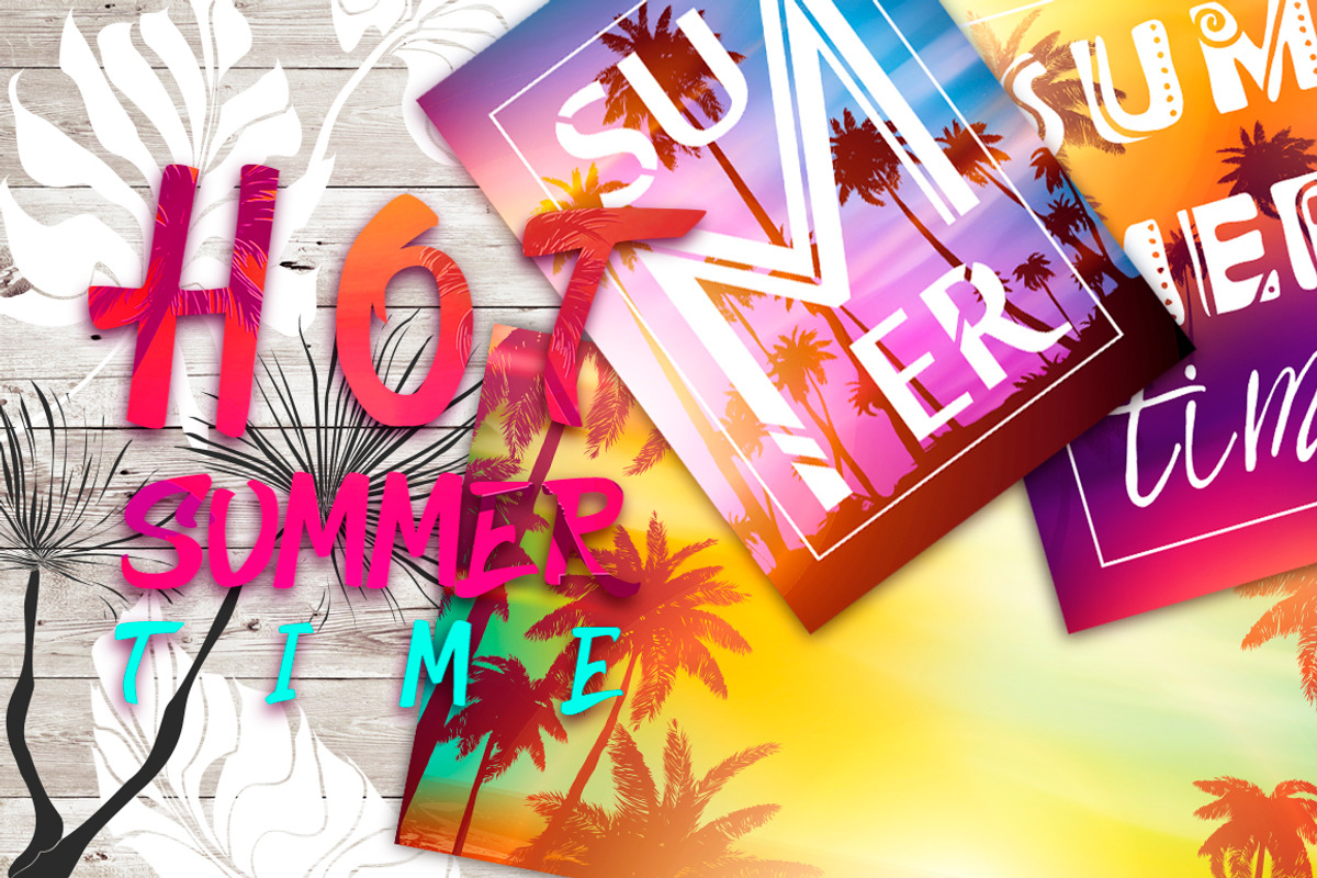 Tropical Life (vector + PSD,PNG), a Decorative Illustration by Gluiki (Photo 4 of 10)
