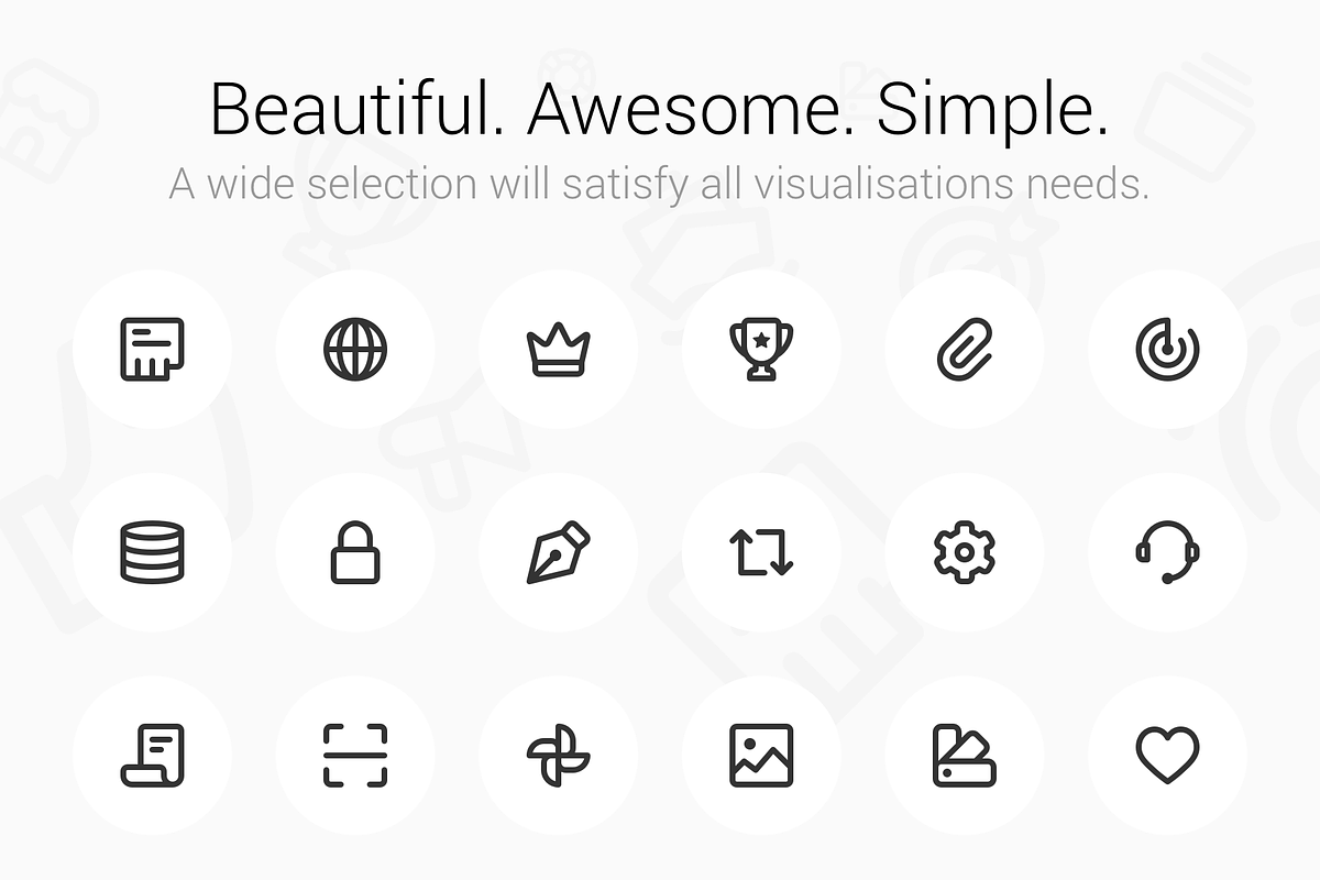 Argon 300+ Premium Vector Line Icons, an Outline Icon by iconland (Photo 2 of 5)