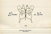 Drawn in Wire: Frames & Ornaments, an Object Graphic by Purple (Thumbnail 6 of 11)