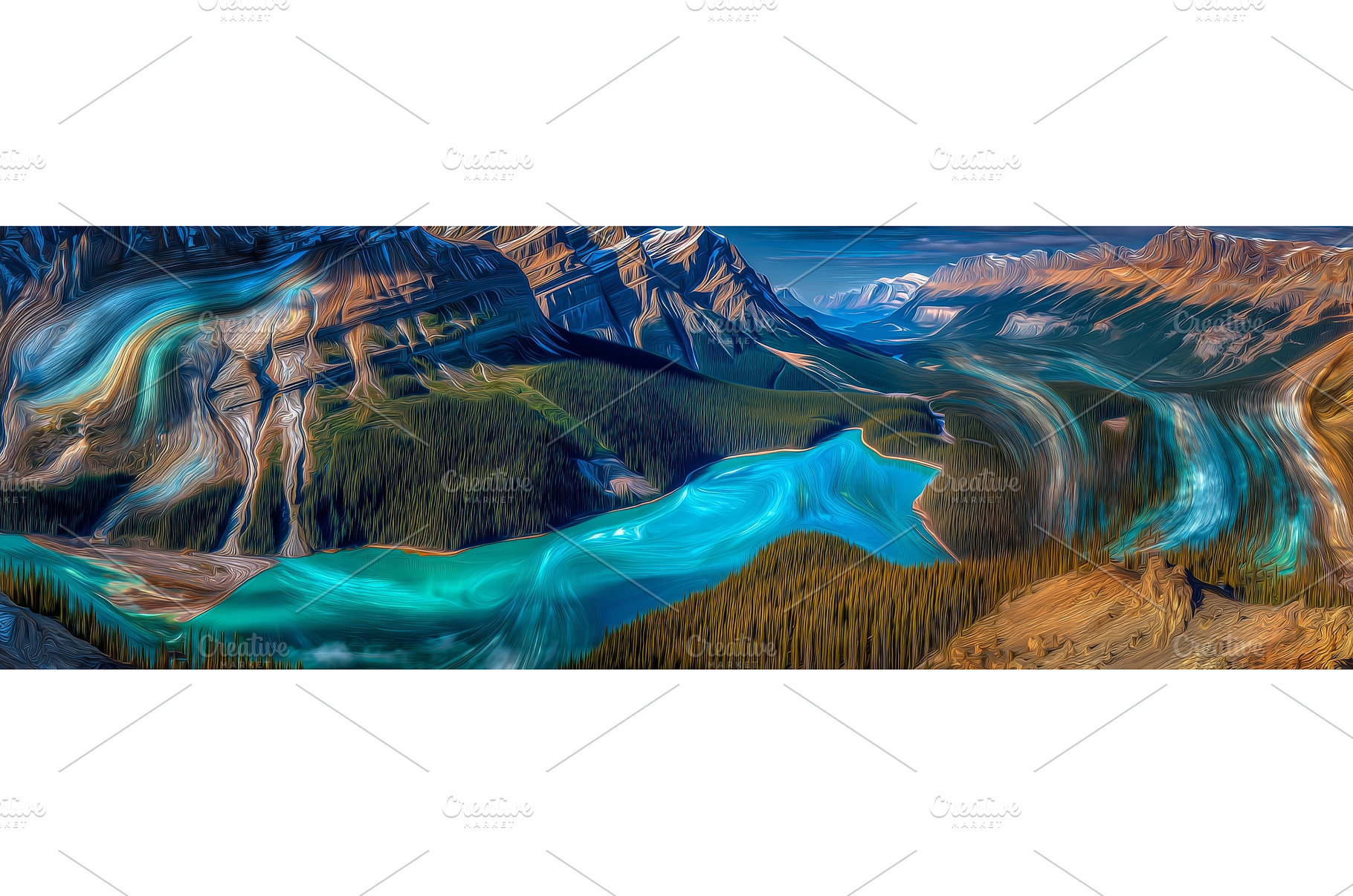 A view of Peyto Lake from the, an Architecture Photo by ZinetroN