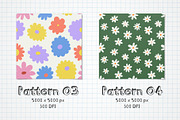 Soft Florals: Graphics + Patterns, a Pattern Graphic by Dedraw Studio (Thumbnail 3 of 21)