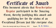 BeneScriptine, a Blackletter Font by Ingrimayne Type (Thumbnail 1 of 5)