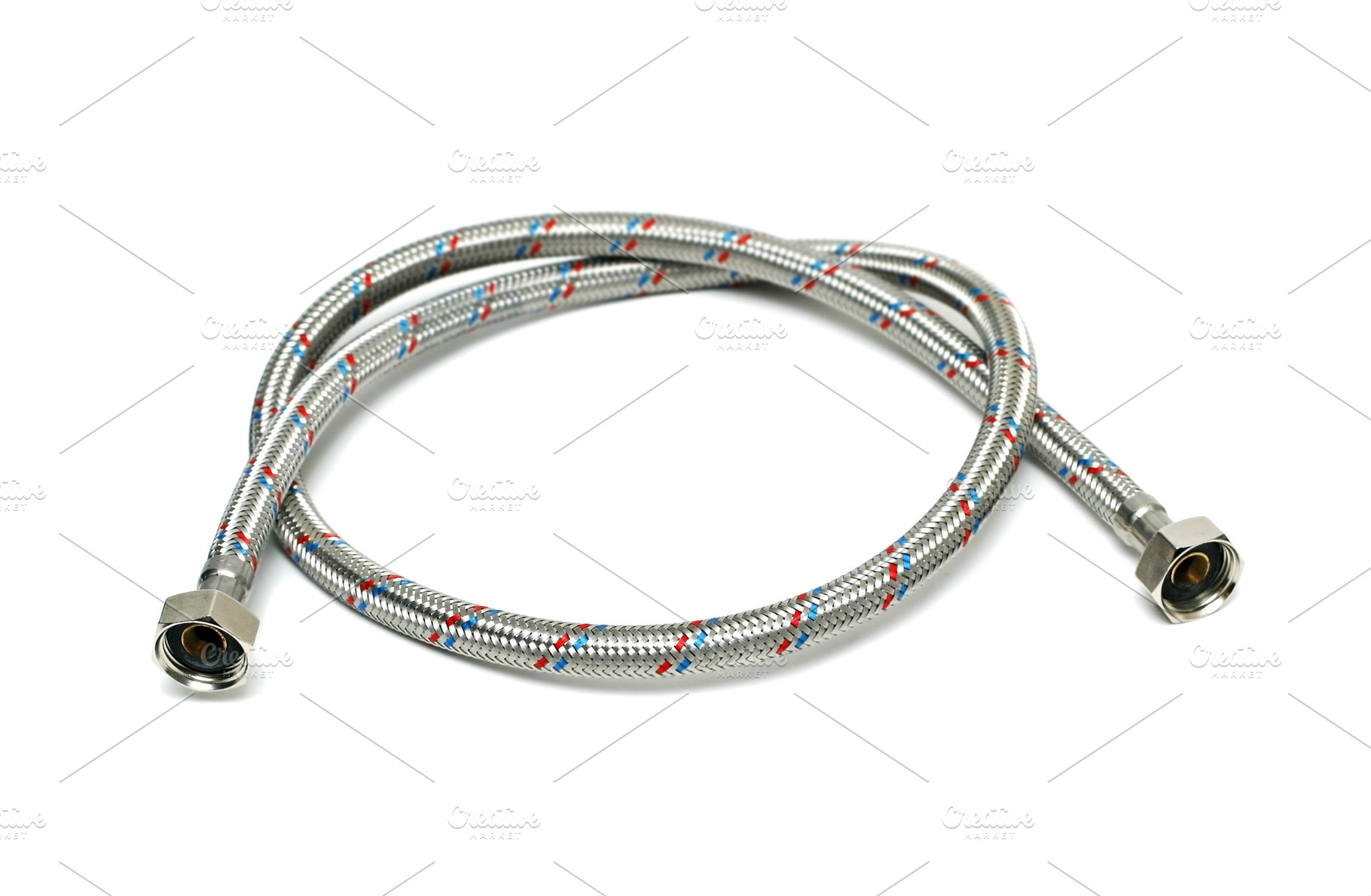 Water hose isolated, a Photo by saiko3p