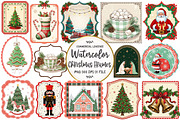 Christmas Frames Sublimation, an Illustration by OK Design (Thumbnail 1 of 5)