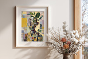 Cubist Floral Portrait Illustration, a Decorative Illustration by Housui Patterns (Thumbnail 10 of 17)
